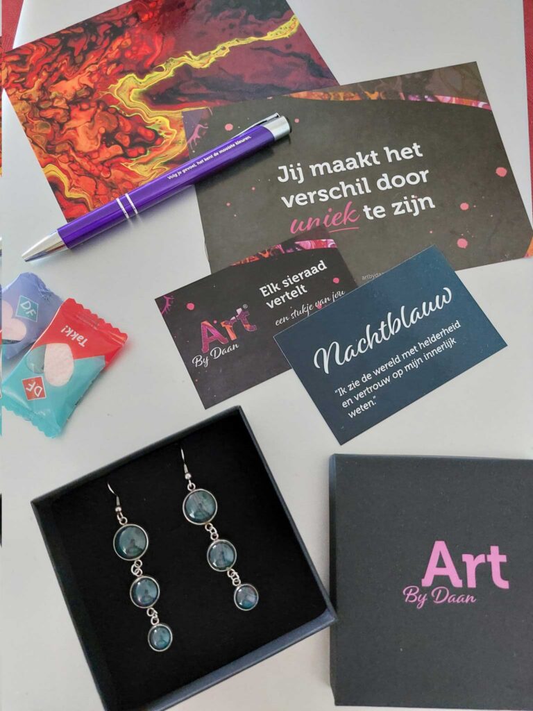 Brievenbuspakje sieraden dames